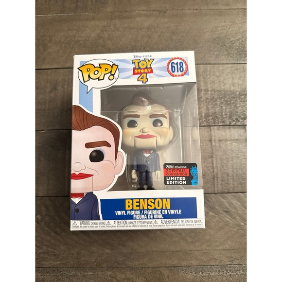 NWT Funko Pop Toy Story 4 Benson 2019 Fall Convention Limited Edition - Picture 1 of 5
